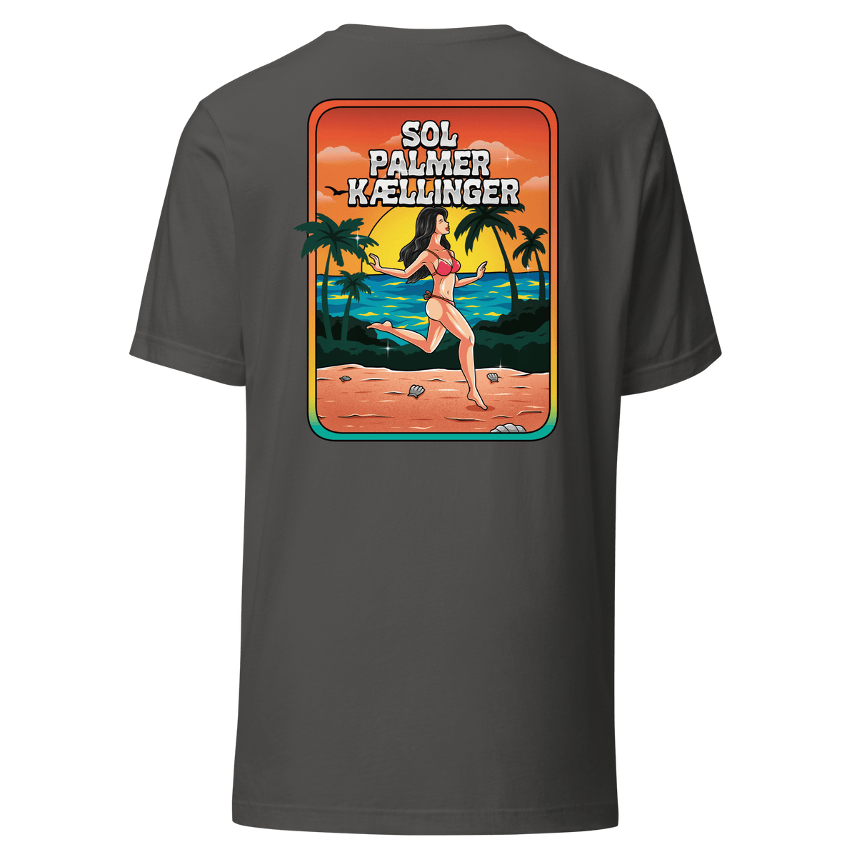 Sol, palmer og kællinger Tee